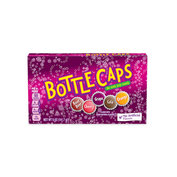 10 Pack x Bottle Caps Candy Theatre Box 141g